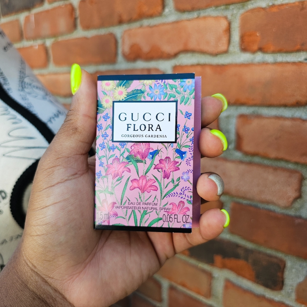 GUCCI Flora Gorgeous Gardenia Eau De Parfum Sample Spray | 1.5ml / 0.05 oz
